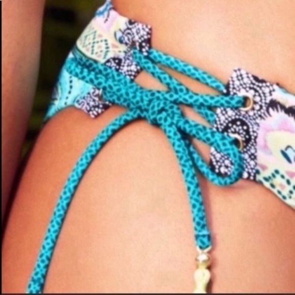 Shade & Shore Green Bikini Bottoms - Picture 4 of 5